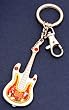 High School Musical Pewter Guitar Keychain