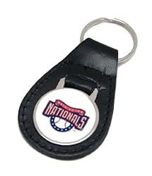 Washington Nationals Leather Keychain