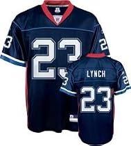 MSRP $239 NEW AUTHENTIC MENS MARSHAWN LYNCH BUFFALO BILLS NFL JERSEY SIZE 52 XL