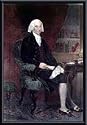 Art Poster Metal Framed Print - James Madison - Artist: Alonzo Chappel- Poster Size: 18 X 14