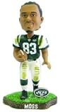 New York Jets Santana Moss Game Worn Forever Collectible Bobble Head