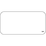 DayMark IT113391 MoveMark Blank Removable Label, 1" x 2" (Roll of 1000)
