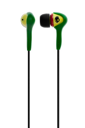 Skullcandy Smokin' Bud Earbuds S2SBDZ-058 (Rasta)