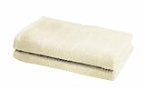 Produkt-Bild: Fleuresse 2828 Fb. 2 Frottier G&auml;stetuch, 30 cm, x 50 cm, natur, 2-er Pack