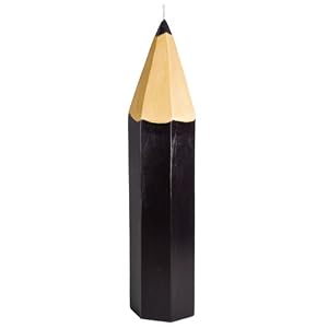 Black Point a la Ligne Giant Colored Pencil Candle