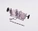 Dalite Standard Fast-fold Screen and Drapery Accessory Hinged Screen Joining Clamp (2 Req. Up To 9 Feet H) (3 Req. Over 9 Feet H) - Dalite 41301