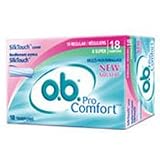 O.B. Tampon Procomfort Multi Pack With Silk Touch Cover, 18 Ea