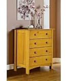 Four Drawer Chest In Solid Pine