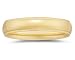 5 mm Milgrain Edge Comfort-Fit Men's Wedding Band in 14k Yellow Gold