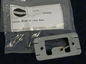 Lot of 10 - Chrome Lamp Base Truck, Trailer, RV, Boat