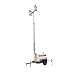 Terex AL4 Heavy-Duty Portable Light Tower,6kW  Generator Powered 4000 Watts of Light