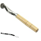 Estone 1pc Overstitch Wheel Leather Stitch Spacing Paper Perforating Tool Roulette 2mm