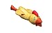 Kyjen Plush Puppies Huck 'Em Dog Toy