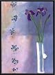 Art Poster Metal Framed Print - Forget Me Nots - Artist: Emma Stanghon- Poster Size: 27 X 19