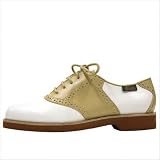 Bass Women's Enfield Saddle Shoe - 7W White
