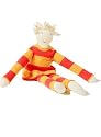 Happygreenbee Organic Cotton Abbee Doll - 19" Red & Orange