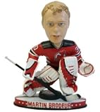 New Jersey Devils Martin Brodeur Forever Collectibles Puck Base Bobble Head