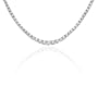 20 ct. Graduated Diamond Tennis Necklace in 18K White Gold