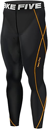 New 198 Black Mens Skin Tights Compression Under Layer Running Sports Pants
