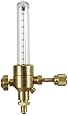 Uniweld UNF3 Nitrogen Flow Indicator with 1/4-Inch Female Flare Inlet Connection and 1/4-Inch Male Flare Outlet Connection