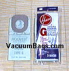 Hoover Type G Vacuum Cleaner Bags / 3 Pack - Genuine
