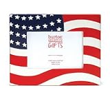 Red, White & Blue American Flag Picture Frame