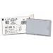 Panter Company MAG-LH-GY Magnetic label holders, 4-1/4 x 2-1/2, gray, 10/pack