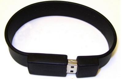 High Speed 2gb USB Flash Drive Silicone Bracelet