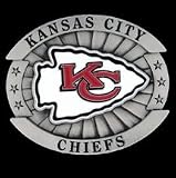 Kansas City Chiefs Oversized Belt Buckle