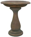 Xiamen Star Arts & Crafts #FAC-F0074AB Smooth Curve Bird Bath