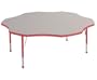 60" Flower Adjustable Activity Table (19"-30" Legs)