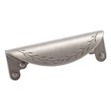 AMEROCK BP1582-WN PULL CUP LEAF 3 CENTER WEATHERED NICKEL
