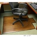 Anji Mountain Bamboo Rug Co. "Dark Cherry" Bamboo Tri-Fold Chair Mat