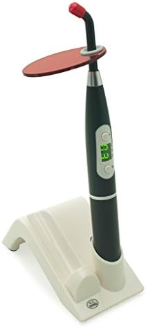 Dentist Dental Curing LED Light Wireless Lamp with High Power Rechargeable Li-ion Battery CE Approved -- Black