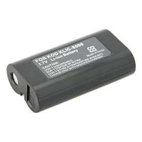 HIGH Power Klic 8000 replacement Battery for your Kodek EasyShare Z1485 IS Digital Camera