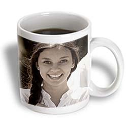 A Beautiful, Modest LDS Girl Dressed Like a Pioneer for a Modern Day Trek in Pine View Stake - 11oz Mug A Beautiful, Modest LDS Girl Dressed Like a Pioneer for a Modern Day Trek in Pine View Stake - 11oz Mug