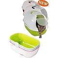 Eco hooded cat loo  Burgundy