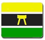 Ashanti Asante Ghana Flag Mousepad Mouse Pad Mat