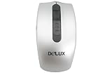 2 Pack!! Brand New Delux Wired Optical Mouse, 3-button, PS/2