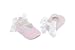 Mud Pie Baby Pink Pearl Strap Ballet Slipper with White Bow