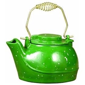 3QT GREEN TEA KETTLE (Do it Best Imports FA3005G)
