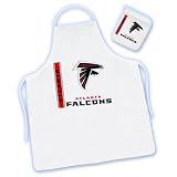 ATLANTA FALCONS OFFICIAL CHEF'S APRON + OVEN MITT