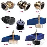Raymarine Transducers for DSM30 & DSM300 Digital Sounders E66072 Bronze Thruhull (B120-ST800)