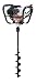 Tools & Hardware : Tanaka Commercial Grade Gas Powered Dual Handle Bulb Planting Gas Drill 26cc 1.3 HP 2-Stroke  (CARB Compliant) #TED-262DH
