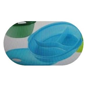 Tupperware Large CrystalWave Divided Dish by