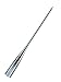 VMS Racing 9 inch SPIKE ANTENNA in SILVER Billet Aluminum Compatible with GMC SIERRA