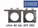 Universal-Multifeed-Halterung UHA 40f&uuml;r 23/40 mm LNB&acute;s