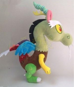 Cute rainbow horse Discord plush toy gift doll new 12"