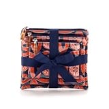 Toss Designs - Mandarin Navy & Orange Set of 3 Cosmetic Bags