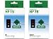 Remanufactured HP 15 & 78 Ink Cartridges Combo 2-Pak: 1 Black / 1 Color